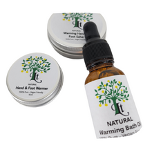 Lade das Bild in den Galerie-Viewer, Warming Hand And Foot Salve And Bath Oil – Bid Farewell To Cold And Chills