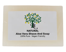 Cargar imagen en el visor de la galería, Handmade Aloe Vera Shaving & Soap Bar, Natural, Multi Use, Skin Nourishing