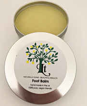 Load image into Gallery viewer, Vegan Self Care Gift Box, Natural Foot Balm - Lemon Tree Natural Skin Care
