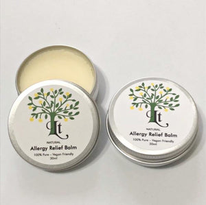 Natural Antihistamine Balm for Seasonal Allergy Relief - Lemon Tree Natural Skin Care