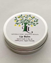 Lade das Bild in den Galerie-Viewer, Vegan Lip Balm For Dry Chapped Lips And, Cold Sores Naturally - Lemon Tree Natural Skin Care