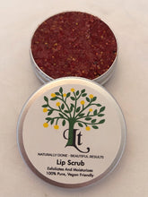 Lade das Bild in den Galerie-Viewer, Real Strawberry Lip Scrub For Smooth Soft Kissable Lips. - Lemon Tree Natural Skin Care