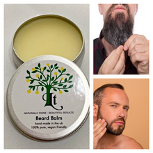 Lade das Bild in den Galerie-Viewer, Beard Balm, Shape Define And Style, Promotes Growth Without Itch - 100% Natural - 30ml
