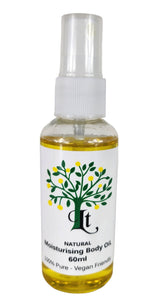 Natural Moisturising Body Oil Hydrates And Nourishes Vegan 60ml