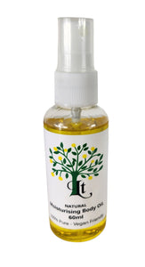 Natural Moisturising Body Oil Hydrates And Nourishes Vegan 60ml