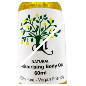 Natural Moisturising Body Oil Hydrates And Nourishes Vegan 60ml