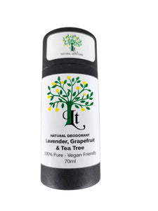 Natural Deodorant Stick Without Bicarbonate Of Soda – 70ml, Vegan
