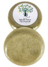 Chargez l&#39;image dans la visionneuse de la galerie,Luxurious Goats Milk, Nettle, And Shea Butter Shampoo Bar
