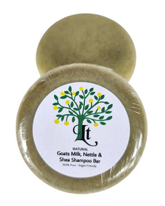 Luxurious Goats Milk, Nettle, And Shea Butter Shampoo Bar