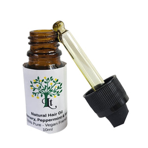 Rosemary, Peppermint & Nettle Hair Oil Thicker Hair, Hair Growth, Stronger Hair