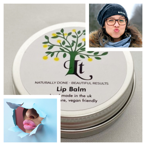 Natural Vegan Lip Balm di Lemon Tree Lenitivo Nutriente Protezione per le labbra secche