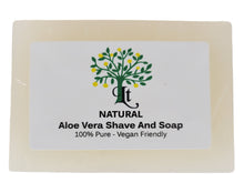 Load image into Gallery viewer, Handmade Aloe Vera Shaving &amp; Soap Bar, Natural, Multi Use, Skin Nourishing

