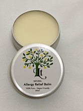 Cargar imagen en el visor de la galería, Antihistamine Balm for Allergy Relief, Bites, Stings, Naturally - Lemon Tree Natural Skin Care
