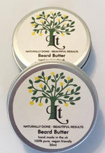 Cargar imagen en el visor de la galería, Beard Butter To Moisturise and Soften Your Beard - Lemon Tree Natural Skin Care
