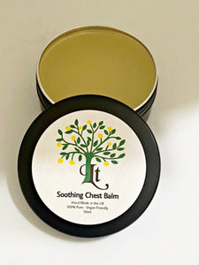 Natural Soothing Balm  For Coughs And Colds Relieve Congestion And Breathe Easier