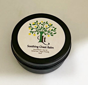 Natural Soothing Balm  For Coughs And Colds Relieve Congestion And Breathe Easier