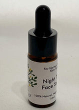 Cargar imagen en el visor de la galería, Night Face Serum, Anti Ageing, Revitalise, Tone Moisturise - Lemon Tree Natural Skin Care
