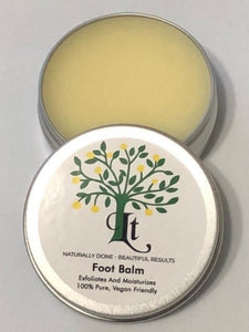 Men's Self Care Gift Box, Foot Balm - Lemon Tree Natural Skin Care