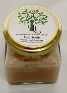 Himalayan Salt Scrub For Dry Tired Feet - Lemon Tree Natural Skin Care