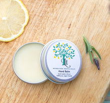 Cargar imagen en el visor de la galería, Natural Vegan Hand Balm For Dry And Cracked Skin - Lemon Tree Natural Skin Care
