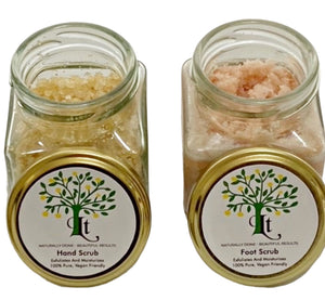 Hand And Foot Scrub To Exfoliate Detoxify And Nourish