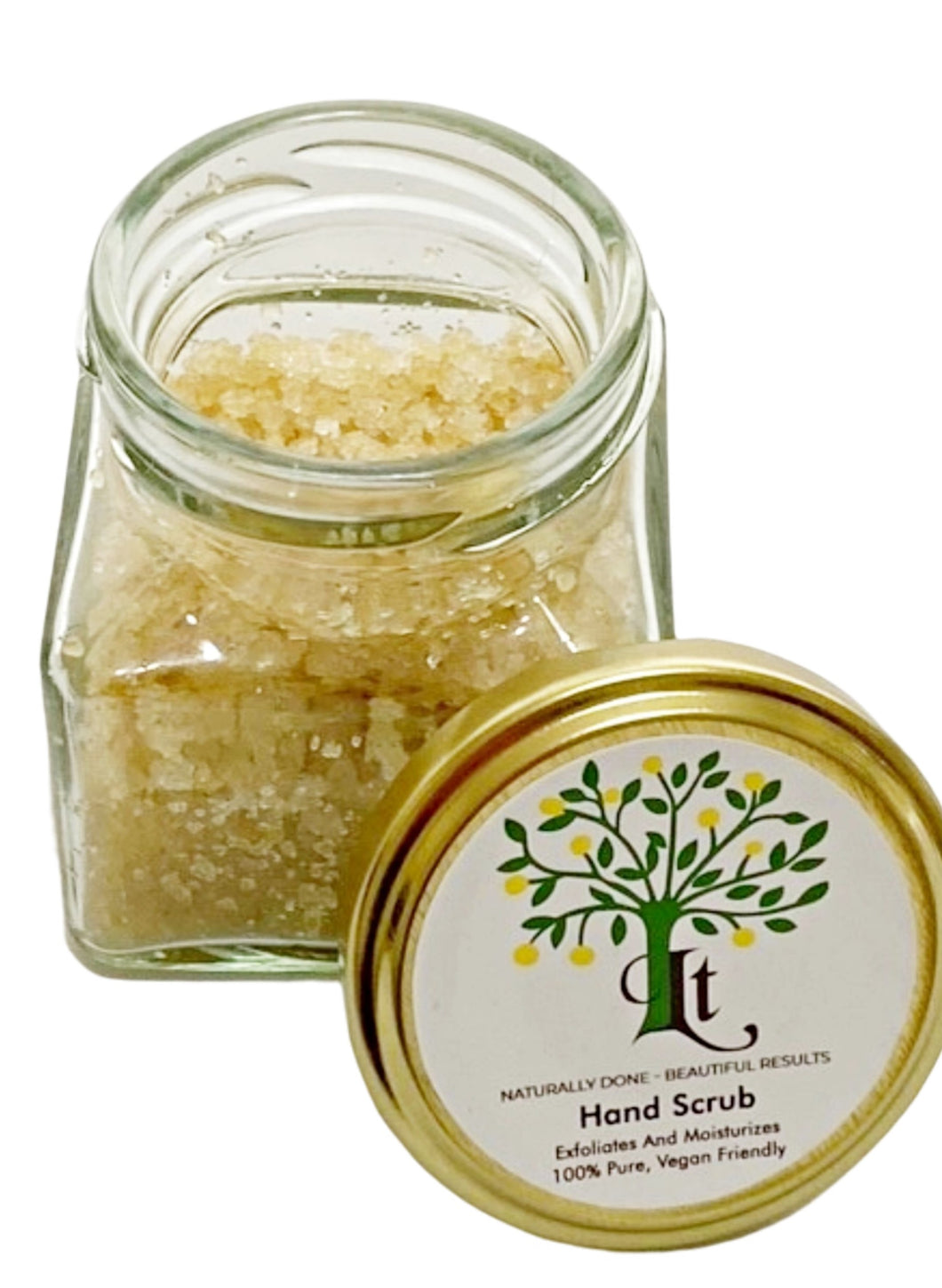 Hand Scrub,  Naturally Exfoliate Detoxify And Nourish 100% Natural