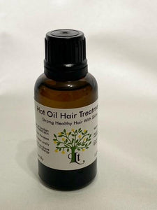Hot Oil Hair Treatment  Strong Healthy Hair With Shine. - Lemon Tree Natural Skin Care