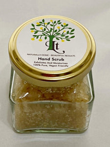 Vegan  Natural Hand Scrub - Lemon Tree Natural Skin Care