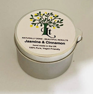 Massage Candle Jasmine And Cinnamon Sensitive Skin, Inflamed Itchy Or Dry Skin Conditions 100% Natural
