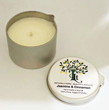 Carica l&#39;immagine nel visualizzatore della galleria,Massage Candle Jasmine And Cinnamon Sensitive Skin, Inflamed Itchy Or Dry Skin Conditions 100% Natural
