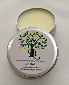 Vegan Lip Balm, For Dry Chapped lips And, Cold Sores - Lemon Tree Natural Skin Care