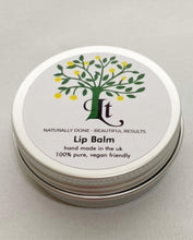 Chargez l&#39;image dans la visionneuse de la galerie,Vegan Lip Balm For Dry Chapped Lips And, Cold Sores Naturally - Lemon Tree Natural Skin Care
