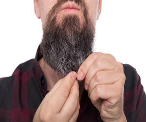 Man Using Beard Balm To Style And Shape His Beard - Lemon Tree Natural Skin Care