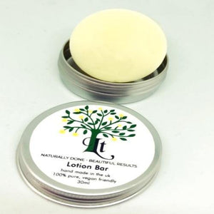 Vegan Skin Care Gift Box - Moisturising Lotion Bar - Lemon Tree Natural Skin Care