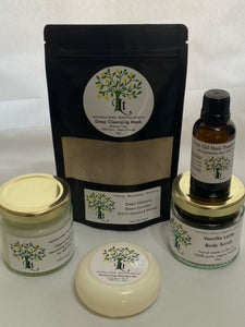 Natural Pamper Spa Gift Set, Self Care, Hand Made In The UK - Lemon Tree Natural Skin Care