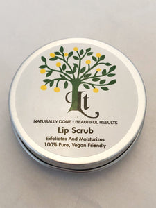 Real Strawberry Lip Scrub Gives Smooth, Soft And Supple Kissable Lips. - Lemon Tree Natural Skin Care