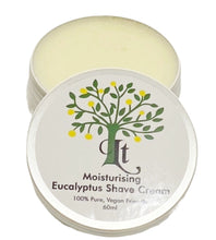 Load image into Gallery viewer, Shave Cream, Wonderfully Moisturising Eucalyptus For Sensitive Skin 100% Natural
