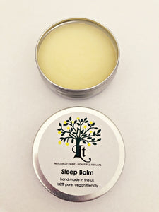 Sleep Balm, Naturally Combat Insomnia A  Deeper  Restful Sleep Experience - Lemon Tree Natural Skin Care