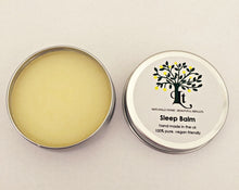 Load image into Gallery viewer, Vegan Sleep Balm, Combat Insomnia  For A  More Restful Sleep Experience - Lemon Tree Natural Skin Care
